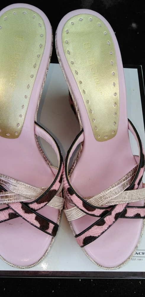 BCBG Wedge sandal.